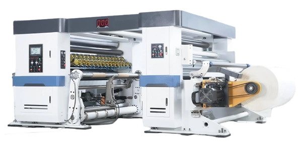 High Speed Jumbo Roll Slitting Machine 600 m/min