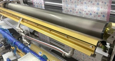 Enclosed Doctor Blade+Ceramic anilox roller